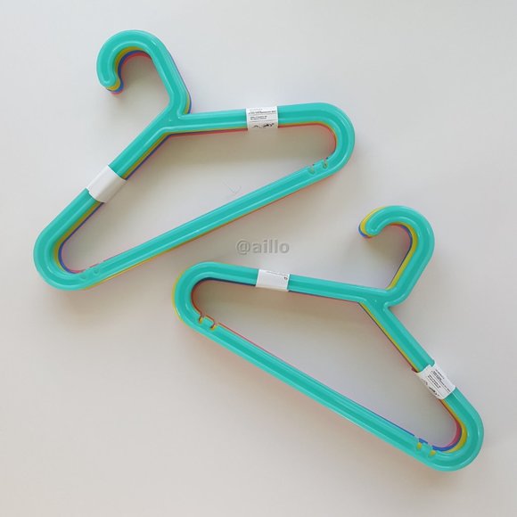 IKEA Storage & Organization Ikea 2 Bagis Childrens Coathanger Mixed